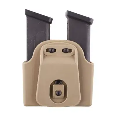 Podwójna ładownica na magazynki pistoletowe (na pas) - dark earth OD-G-FMA-19-018005-00 asgbox.pl