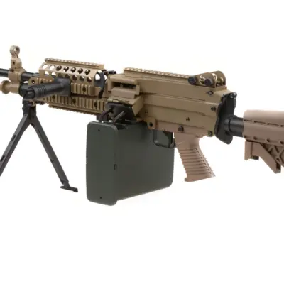 Replika karabinu maszynowego H.M.G. MK46 - tan OD-G-AIK-01-013393-00 asgbox.pl