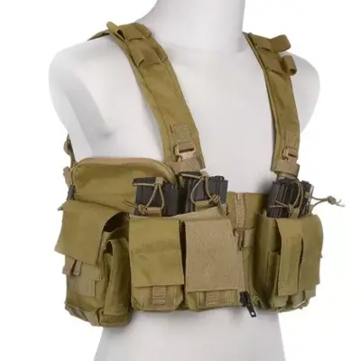Kamizelka taktyczna Split Front Chest Rig gen.V - Khaki OD-G-EME-18-012922-00 asgbox.pl