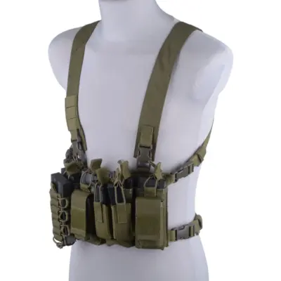 Kamizelka Fast Chest Rig - oliwkowa OD-G-GFT-18-018419-00 asgbox.pl