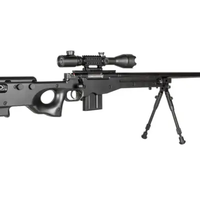 Replika karabinu snajperskiego 4402D (z lunetą i dwójnogiem) - czarny OD-G-WEL-03-002693-00 asgbox.pl