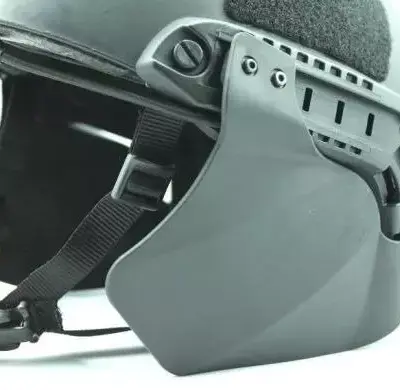 Alternative view of Zestaw osłon bocznych do hełmów typu FAST - czarne