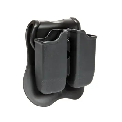Ładownica na 2 magazynki pistoletowe (Glock / Sig ) - czarna OD-G-CYT-29-018884-00 asgbox.pl