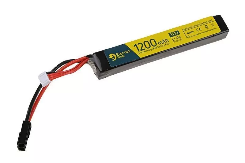 Akumulator LiPo 11,1V 1200mAh 15/30C OD-G-ELR-06-008298-00 asgbox.pl asgbox.pl - Akumulator LiPo 11