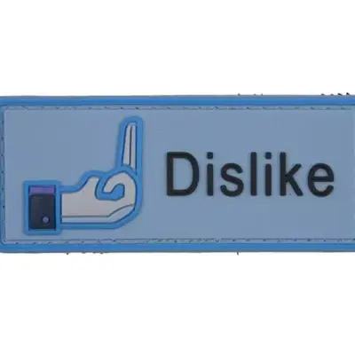 asgbox.pl - Naszywka 3D - Dislike