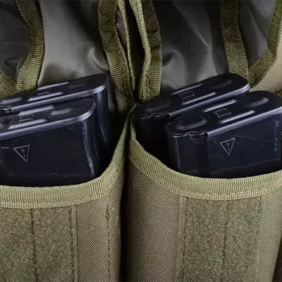 Kamizelka taktyczna typu Commando Chest - oliwkowa OD-G-GFT-18-009670-00 asgbox.pl