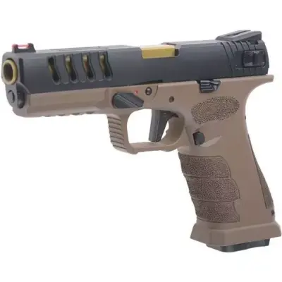 Replika pistoletu CO2 Shark Full Auto - czarny/tan OD-G-APS-02-020840-00 asgbox.pl Replika pistoletu CO2 Shark Full Auto - czarny/tan OD-G-APS-02-020840-00 asgbox.pl