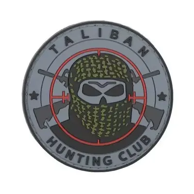 asgbox.pl - Naszywka 3D - Taliban - szara