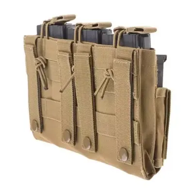 Potrójna ładownica na magazynki - tan OD-G-GFT-19-018852-00 asgbox.pl