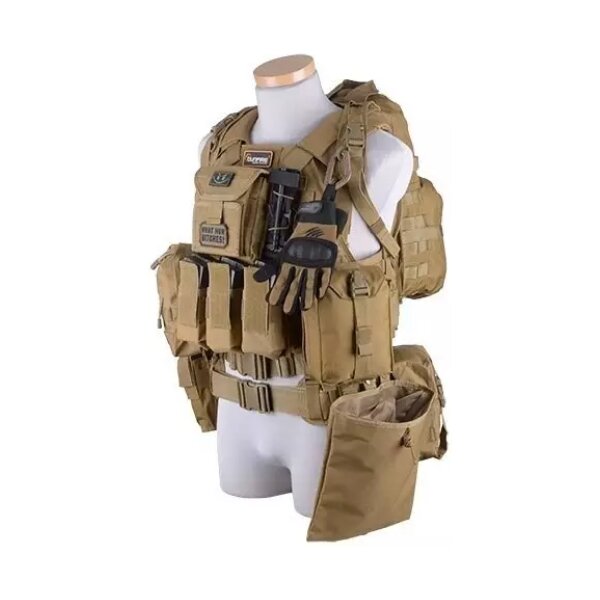 asgbox.pl - Torba zrzutowa na magazynki - flecktarn