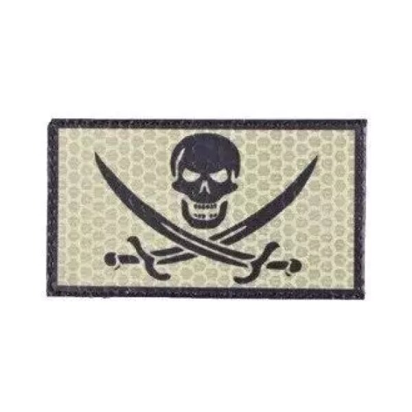 asgbox.pl - Naszywka IR - Bad Calico Jack - tan