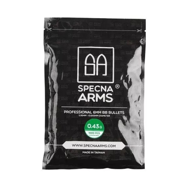 asgbox.pl - Kulki Specna Arms 0.43g Ultimate Heavy BIO - 1000szt.