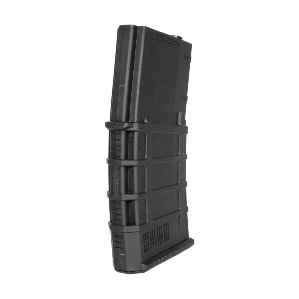 asgbox.pl - Polimerowy magazynek hi-cap 300 kulek do replik M4/M16 - czarny