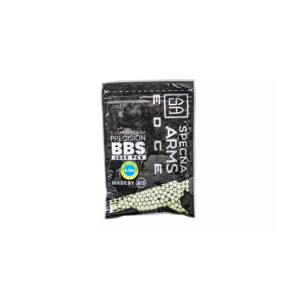 asgbox.pl - Kulki precyzyjne Specna Arms EDGE™ Tracer BIO 0.32g - 1000 szt - zielone