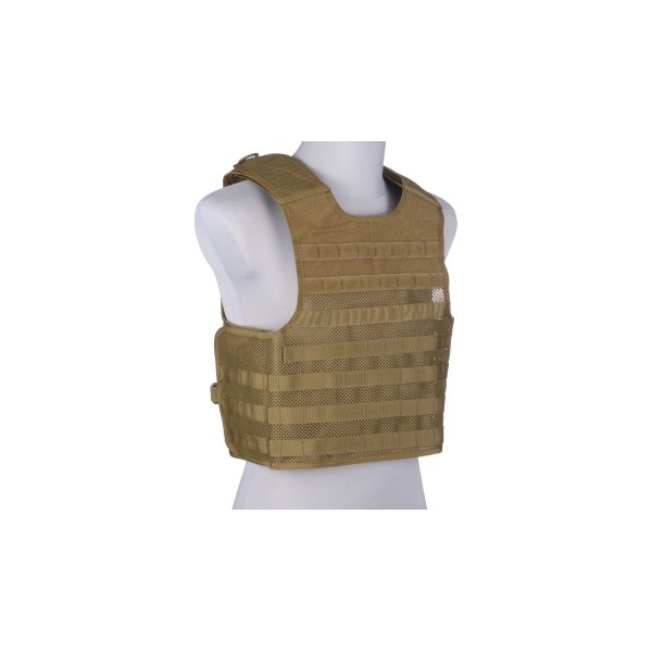 asgbox.pl - Lekki siatkowy Plate Carrier - tan