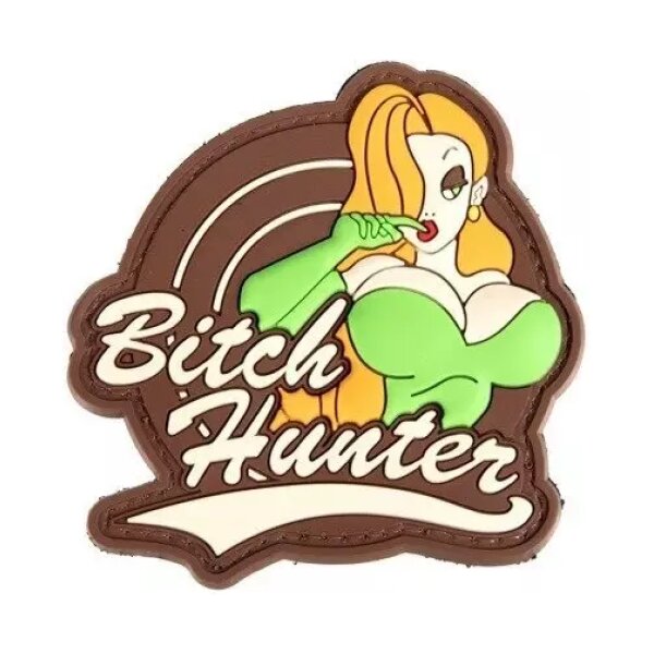 asgbox.pl - Naszywka 3D - BITCH HUNTER