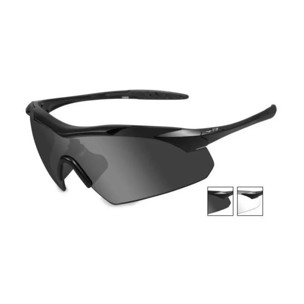 asgbox.pl - Okulary Wiley X® Vapor Grey/Clear - Black Frame