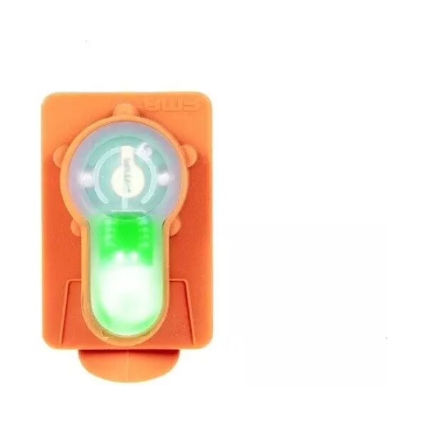 asgbox.pl - Marker elektroniczny Lightbuck Card Button - pomarańczowy (zielone światło)