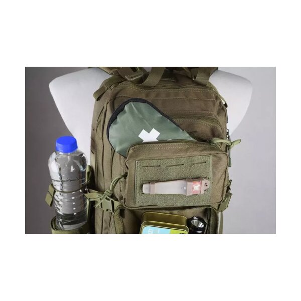 asgbox.pl - Plecak typu Assault Pack Laser-Cut USB - oliwkowy