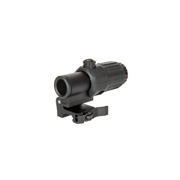 asgbox.pl - Powiększacz Magnifier 3x z osłoną Killflash - czarny