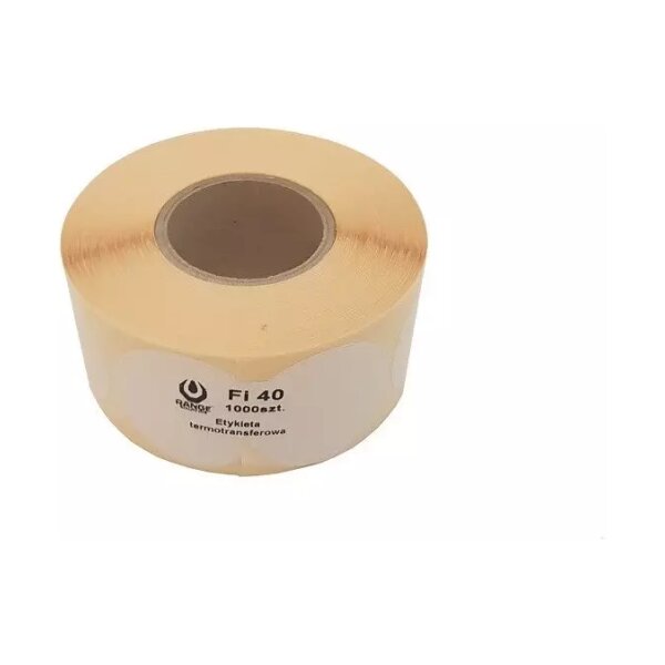 asgbox.pl - Zaklejki do tarcz 40mm - 1000 szt. - białe