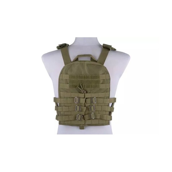 asgbox.pl - Kamizelka typu plate carrier z odpinanym panelem - oliwkowa