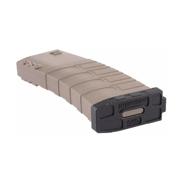 asgbox.pl - Magazynek mid-cap 120 kulek do M4/M16 (5 sztuk) - tan/czarny