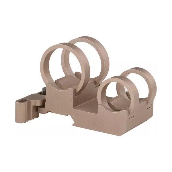 asgbox.pl - Montaż QD dwu -tubusowy LaRue Tactical Double Stack Light Mount (1.040" i 0.760") - Tan