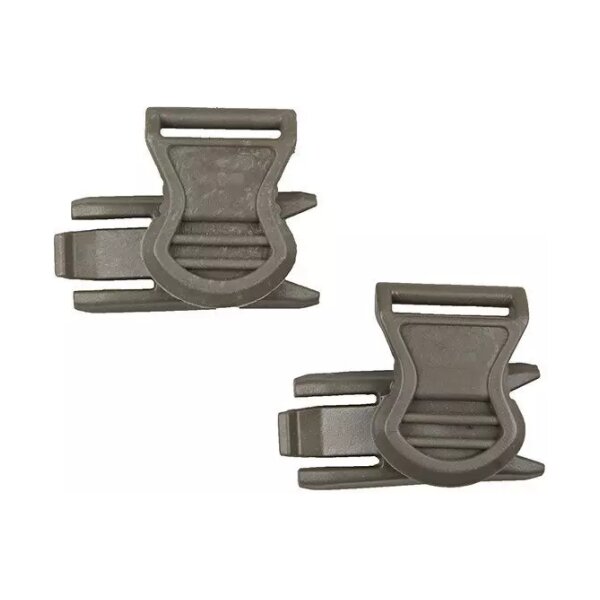 asgbox.pl - Klipsy do montażu gogli (19mm) - foliage green