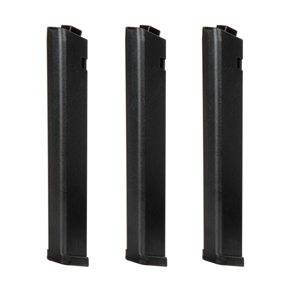 asgbox.pl - Zestaw 3 magazynków mid-cap 120 kulek do replik KWA QRF Mod.2