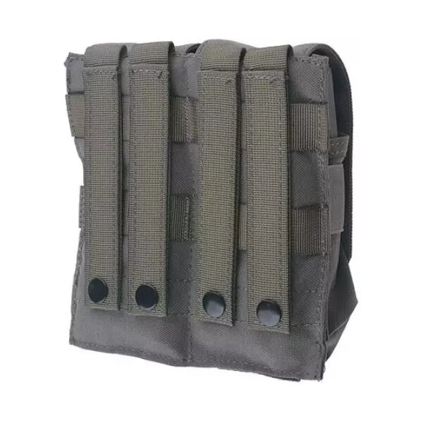 asgbox.pl - Podwójna ładownica na magazynki typu M4/M16 - ranger green