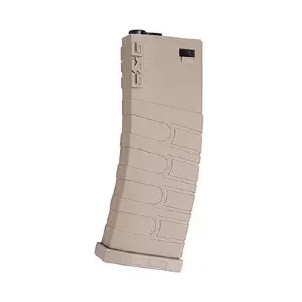 asgbox.pl - Magazynek mid-cap 120 kulek do replik typu M4/M16 - tan