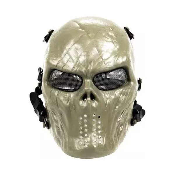 asgbox.pl - Maska skeleton terror - Foliage Green