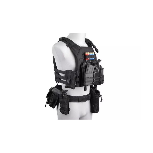 asgbox.pl - Kamizelka taktyczna Rush Plate Carrier - czarna