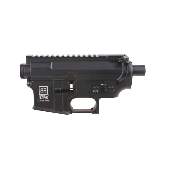asgbox.pl - Metalowy korpus (MP129B) do replik typu M4 - Logo SA