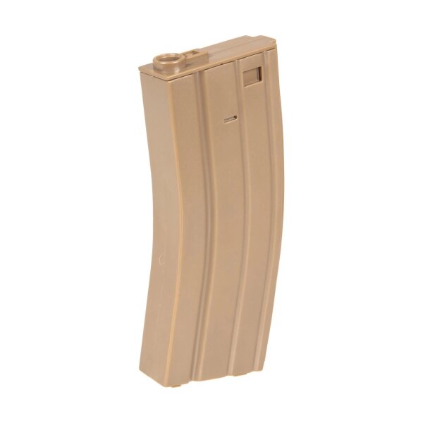 asgbox.pl - Magazynek mid-cap 100 kulek do replik typu M4/M16 - tan