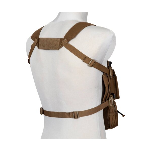 asgbox.pl - Modularny Chest Rig MK3 zestaw premium - Coyote Brown