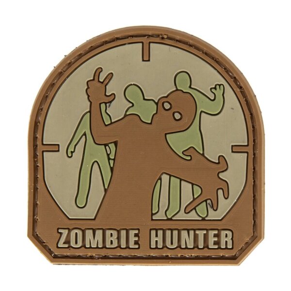 asgbox.pl - Naszywka 3D - Zombie Hunter - tan