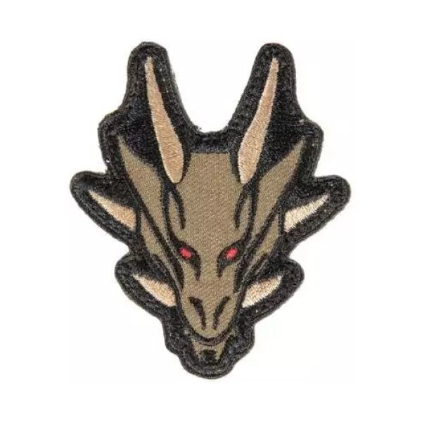 asgbox.pl - Naszywka Dragon Head - Foliage Green