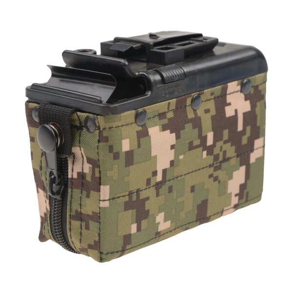 asgbox.pl - Magazynek pudełkowy 1200 kulek do repliki typu M249 - digital woodland