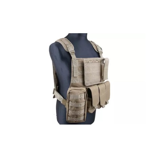 asgbox.pl - Kamizelka taktyczna typu MBSS Plate Carrier - coyote