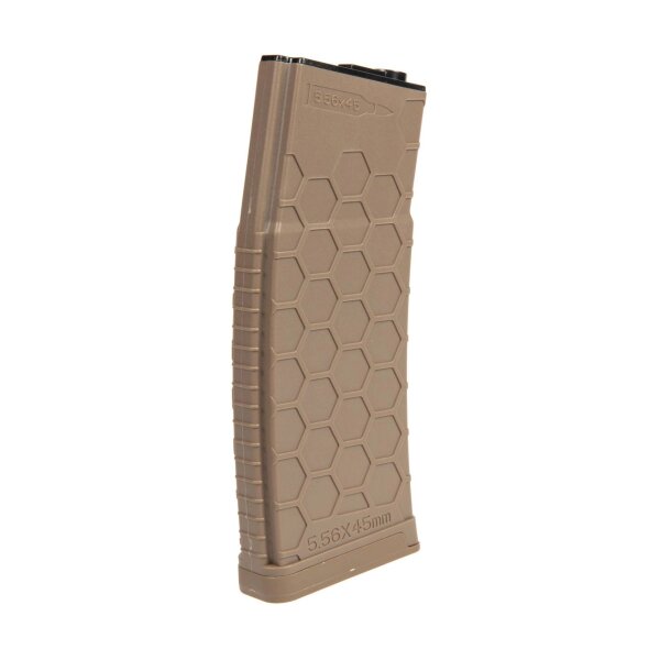 asgbox.pl - Magazynek mid-cap 150 kulek do replik M4/M16 - tan