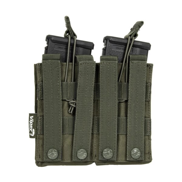 asgbox.pl - Ładownica Quick Release na 2 magazynki typu M4/M16 - oliwkowa