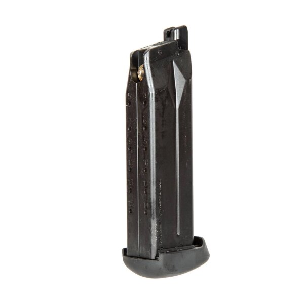 asgbox.pl - Magazynek green gas 29 kulek do replik FNX-45 Tactical - czarny
