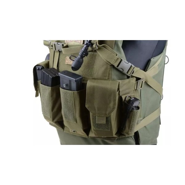 asgbox.pl - Kamizelka taktyczna typu Chest Rig - tan