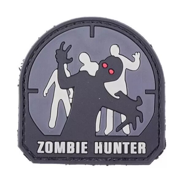 asgbox.pl - Naszywka 3D – Zombie Hunter - czarna