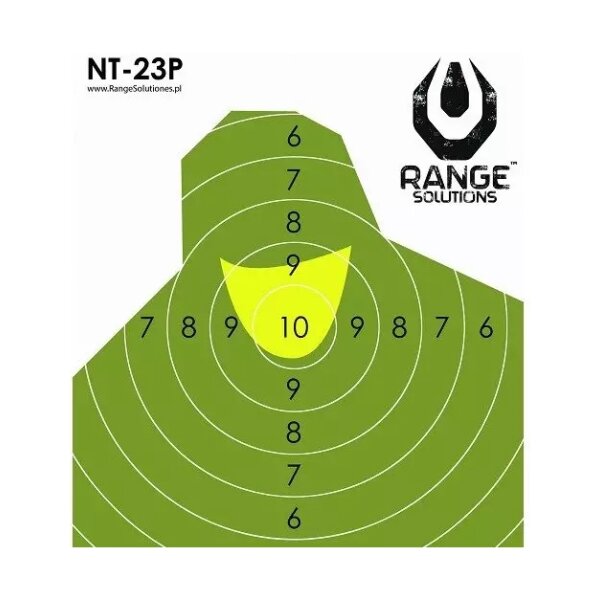 asgbox.pl - Tarcze strzeleckie NT-23P Mini Popiersie Żołnierza - 100 szt.