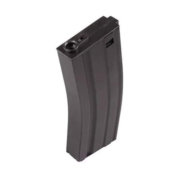 asgbox.pl - Zestaw 5 magazynków mid-cap 100 kulek do M4/M16 - czarny
