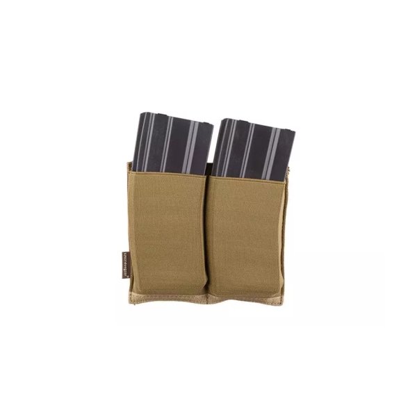 asgbox.pl - Podwójna ładownica typu Speed na magazynki typu M4/M16 - coyote brown