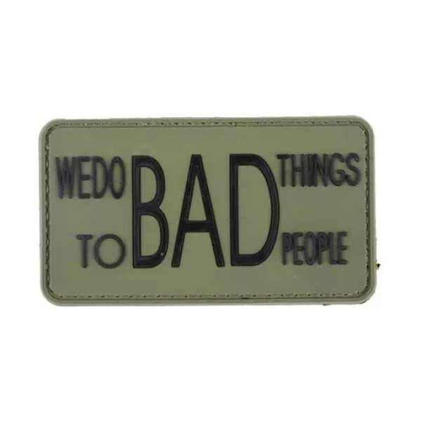 asgbox.pl - Naszywka 3D - We do bad things